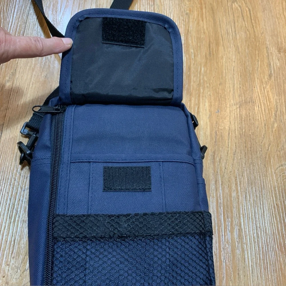 Vintage OutPack Padded Camera Bag Blue